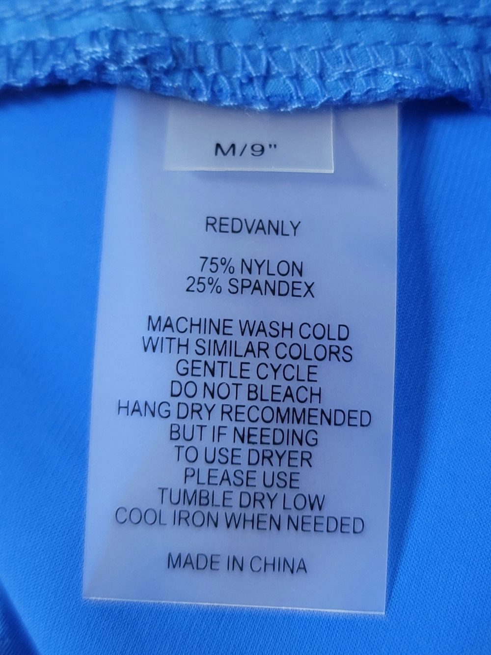 NEW With Tags Redvanly Hanover Short 9" Light Blue Size Medium - Picture 5 of 5